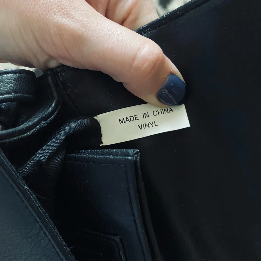 Rosetti black crossbody purse